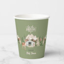 Search for adventure awaits paper cups Woodland