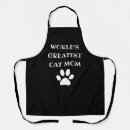 Search for worlds best mom aprons Kitten