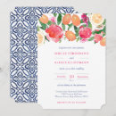 Search for floral fuchsia pink wedding invitations Vibrant