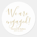 Search for gold engagement stickers Script