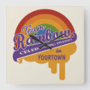 Search for rainbow clocks Retro