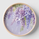 Search for lilac purple clocks Elegant