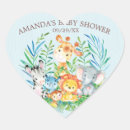 Search for safari baby shower boy stickers Giraffe