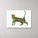 Search for abstract cat canvas prints Animals