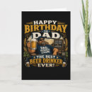 Search for beer drinkers birthday cards For him