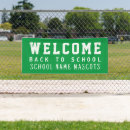 Search for welcome back banners College
