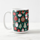 Search for christmas snowman mugs Santa claus