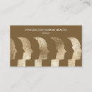 Search for psychologist business cards Brain