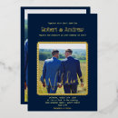 Search for gay marriage wedding invitations Elegant