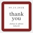 Search for red wine wedding stickers Modern