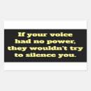 Search for the power of you stickers Protest