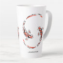 Search for red fish mugs Japan