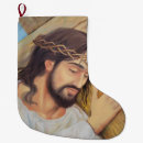 Search for faith christmas stockings Jesus