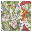 Search for vintage floral fabric Lilies