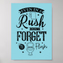 Search for flush posters Restroom