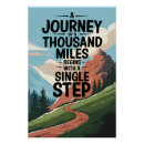 Search for thousand mile posters Inspirational