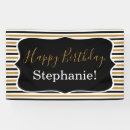 Search for black and white stripes banners Striped