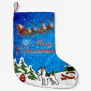 Search for fox christmas stockings Santa