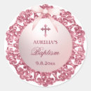 Search for rose cross stickers Baby girl