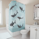 Search for great white shark shower curtains Bathroom