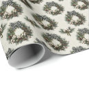Search for christmas wreath wrapping paper Festive