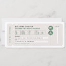 Search for ticket baby shower invitations Cute