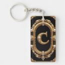 Search for letter c key rings Elegant