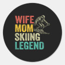 Search for funny skier stickers Nature