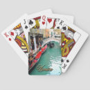 Search for canal boat playing cards Gondola