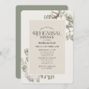 Search for christmas rehearsal dinner invitations Poinsettia