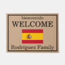 Search for spanish doormats Bienvenido