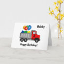 Search for dump truck birthday cards Kids
