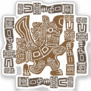 Search for mayan symbols stickers Aztec