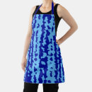 Search for cyan blue aprons Abstract