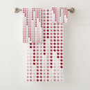 Search for red and white polka dot bath towels Stylish