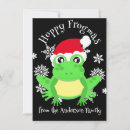 Search for cute frog christmas cards Froggy