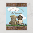 Search for cute cowboy postcards Baby boy