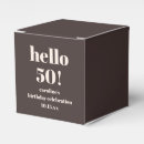 Search for 50th birthday favour boxes Unique
