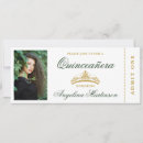 Search for emerald green and gold birthday invitations Tiara