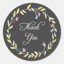 Search for floral chalkboard wedding stickers Elegant