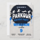 Search for parkour invitations For kids