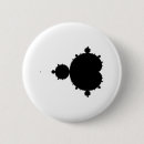 Search for fractals badges Black