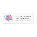 Search for pink blue return address labels Feminine