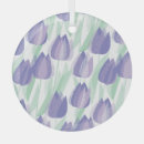 Search for violet flower christmas tree decorations Illustration