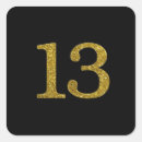 Search for number 13 stickers 13th