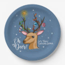 Search for funny christmas paper plates Woodland