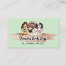 Search for dog business cards Grooming