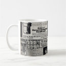 Search for newspapers mugs Abstract