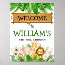 Search for wild one birthday posters Safari 1st birthday