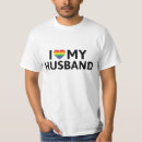 Search for i love my husband tshirts Pride